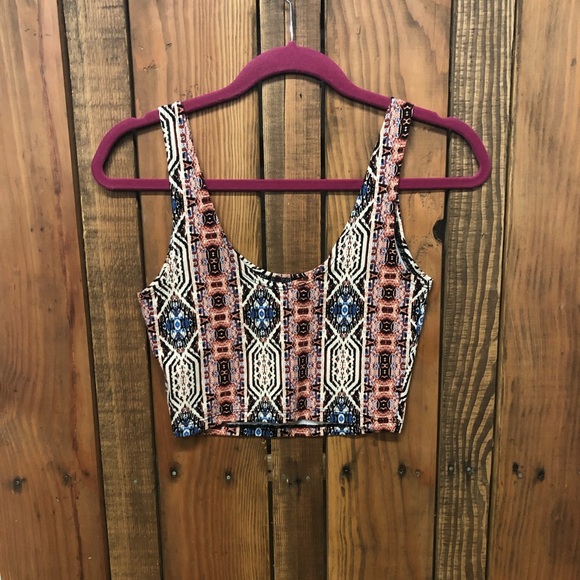 NWT Forever 21 size small crop top tribal - Picture 5 of 5